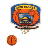 Kit Jogo De Basquete Mini Basket Com Tabela Cesta E Bola +
