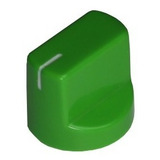 Knob Modelo Fulltone Verde Com Parafuso (kit 10 Knobs)