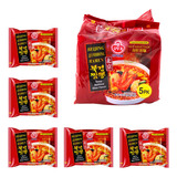  Sopa Ottogi Beijing Jjambbong Ramen Multibolsa 5 Pcs 120g