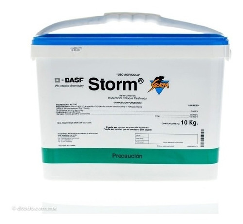 Raticida Storm Basf X 10kg Mata Rata Raton Hantavirus