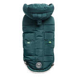 Gfpet Parka Super Puff Impermeable Perro, Verde - Large