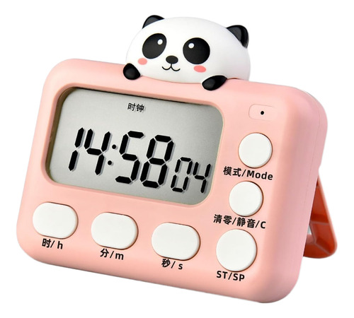 Temporizador Reloj Alarma Digital Cocina Reposteria Panda 