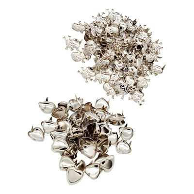 100 Piezas De Tachuelas De Metal Con Forma De Calavera Y Amo
