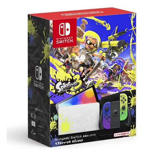 Nintendo Switch Oled Splatoon 3 Edition Reacondicionado