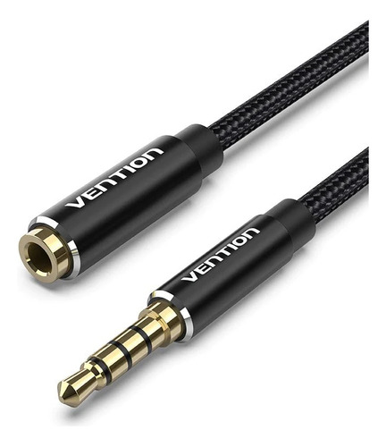 Cable Extensor Audio 3.5mm Macho A Hembra Micro 1.5m Vention