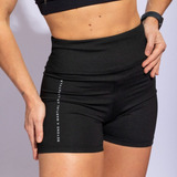 Shorts Academia Feminino Legging Fitness Zero Transparência 