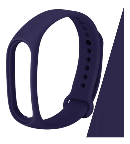 Pulsera Correa Para Xiaomi Mi Band 5 Mi Band 6 Azul Marino