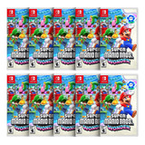 Combo Com 10 Super Mario Bros Wonder Switch Midia Fisica