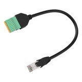 Rj45 Jack Macho A Conector De Resorte De 8 Pines