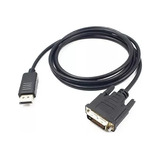 Cable Display Port Macho A Dvi 24 + 1 Macho 1,8 Metros 