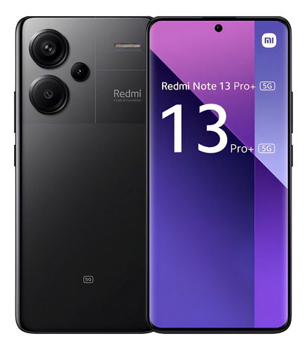 Xiaomi Redmi Note 13 Pro+ Plus 512gb Black 12gb Ram Preto