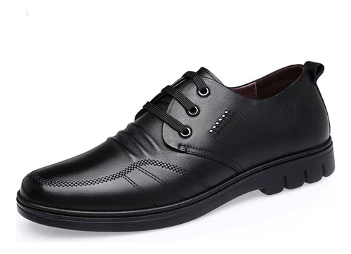 Zapatos Oxford Transpirables De Suela Blanda Para Hombre
