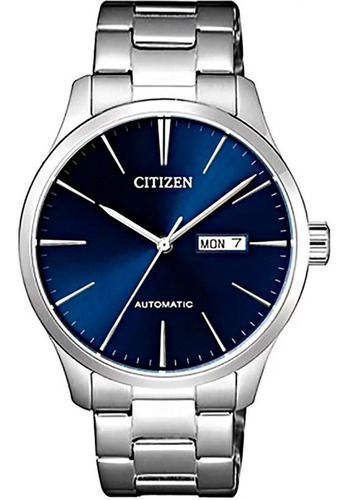 Relógio Masculino Citizen Automático Tz20788f Original Prata