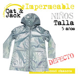 Impermeable Holografico Cat & Jack Defecto. La Segunda Bazar