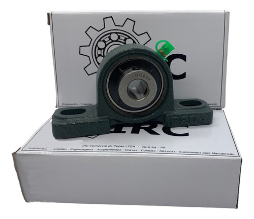 02 Mancal Com Rolamento Ucp 204 (para Eixo 15mm)