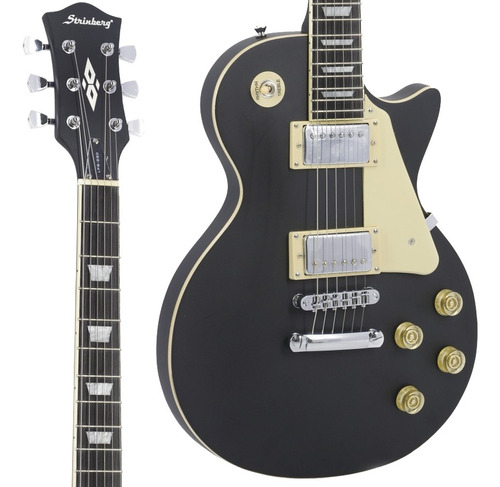 Guitarra Strinberg Les Paul Lps230 Preta Fosca Bks Oferta!