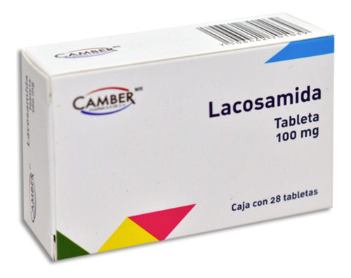 Lacosamida 100 Mg Caja Con 28 Tabletas Camber Pharma