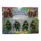 Set Tortugas Ninjas X 4 Muñecos Zona Norte Favorito