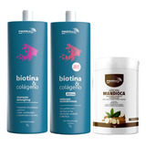 Biotina E Colageno Paiolla Progressiva + Mandioca Mascara Ki