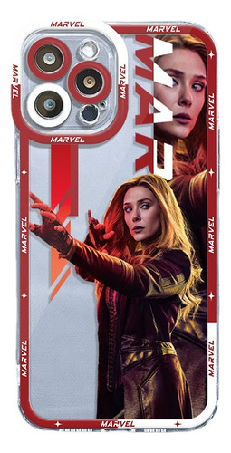 Funda Fuuny Marvel Hero Para iPhone 15 11 12 13 14