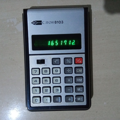 Calculadora Antiga C-itoh 8003