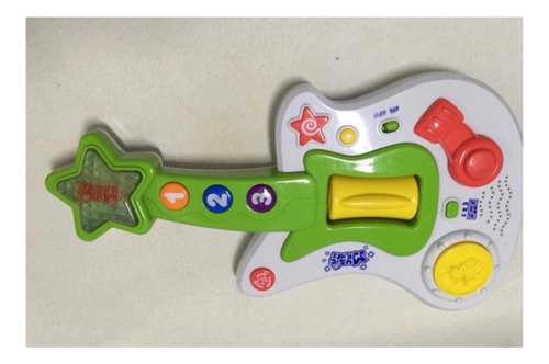 Guitarra Infantil Con Luces Y Sonidos