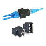 Adaptador Divisor De Red 1 A 2 Rj45 Splitter Ethernet Lan