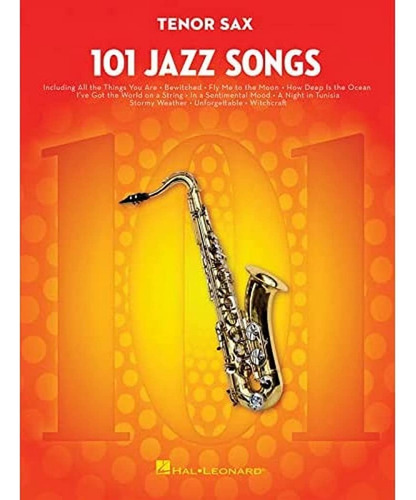 101 Canciones De Jazz: Saxo Tenor