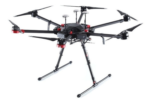 Drone Dji Matrice M600 Pro Com Câmera 4k Preto 6 Baterias