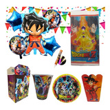 Dragon Ball Goku Artículos Fiesta Paq Decoración Globo 