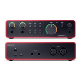 Focusrite Scarlett 2i2 4th Gen Placa De Sonido 2 Canales