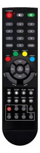 Controle Compatível Com Midia Box Century Midiabox Shd7100