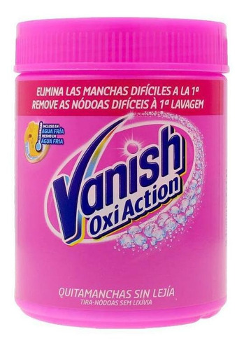 Tira Manchas Em Pó Vanish Oxi Action Pink 450g