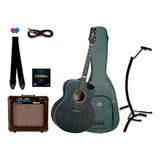 Violão Strinberg Eletroacustico Sj201 Hc Tos Kit Completo