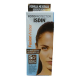 Fotoprotector Isdin Fusion Water Fps 50 Oil Free Piel: Todas