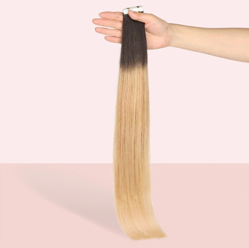 Extensión Adhesiva Natural 70cm (full-tupida 50gr, 10 Pares)