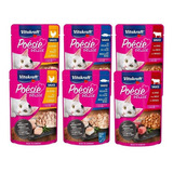 Snack Húmedo Gatos Poésie Délice Vitakraft Pack 6 Unidades