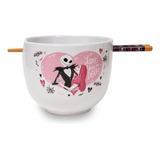 Disney Pesadilla Antes De Navidad Jack Y Sally Ramen Bowl Co