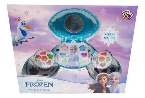 Frozen Set D Maquillaje Para Primera Infancia Con Accesorios