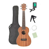 Set Ukelele Concierto Epic 23p  Incluye Accesorios