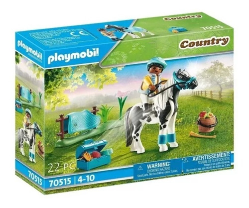 Poni Coleccionable Lewitzer Caball - Playmobil Country 70515