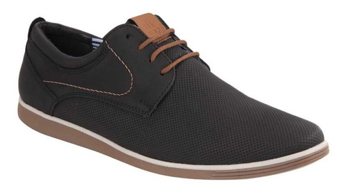 Zapato Choclo Tipo Tenis Casual Negro Hombre 8b6bdb Zk4 A