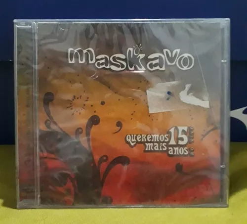 Cd Maskavo Queremos Mais 15 Anos Ao Vivo 2015 Lacrado :)