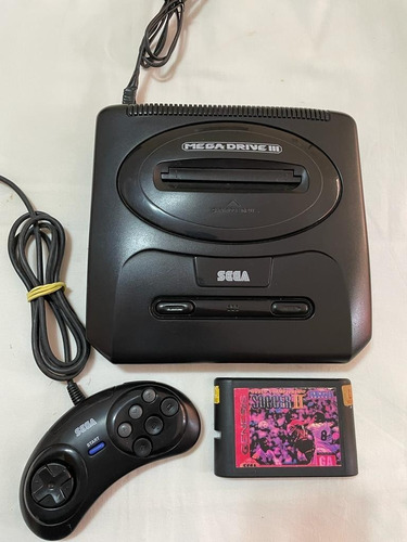 Mega Drive 3 Tectoy Com 1`controle E 1 Cartucho