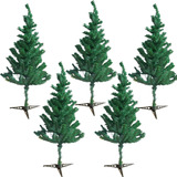 Árvore De Natal, Kit 5 Unidades De 1,20mt, 100 Galhos.
