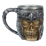 Taza Con Forma De Calavera Medieval De Viking Chopp