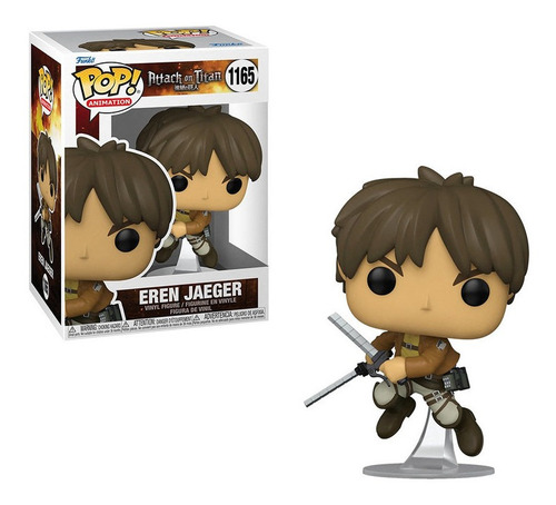 Funko Pop! Eren Jaeger 57980 De La Coleccion Attack On Titan Anime Figura De Accion #1165