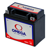 Bateria Omega 12n7-3b Para Moto Tecnologia Agm