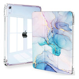 Funda Para iPad Air 11 6ta Gen M2 2024 Marmol Acuarela