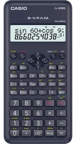Calculadora Científica Casio 240 Funções Fx-82ms 2nd Edition